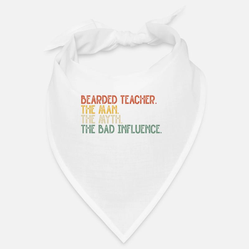 Professeur barbu Bandana