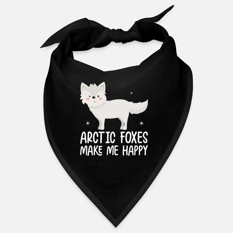 Artic fox lovers from Arctic fox Bandana