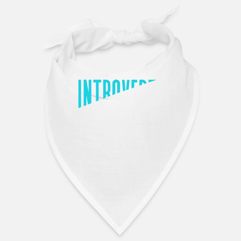 Introvertiert Sarkasmus Introvertierter Schüchtern Bandana