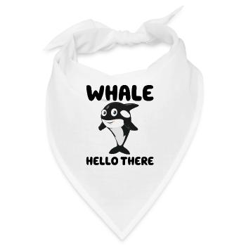 Wal Hallo - Bandana - Weiß - Vorne