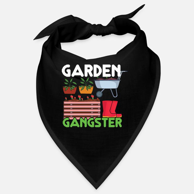 Garten Gangster Pflanzen Bauer Hobbygärtner Bandana