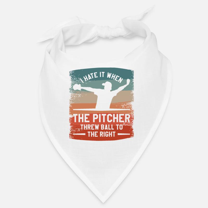 I Hate It When The Pitcher Threw Ball To The Right Bandana
