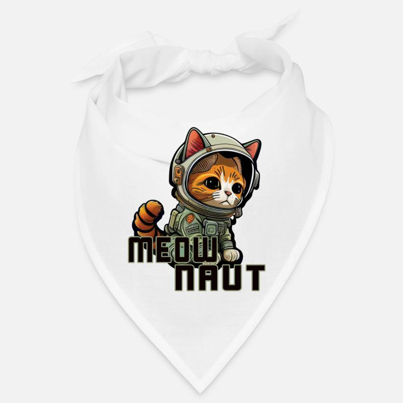 Meownaut astronaut cat for cat daddy Bandana
