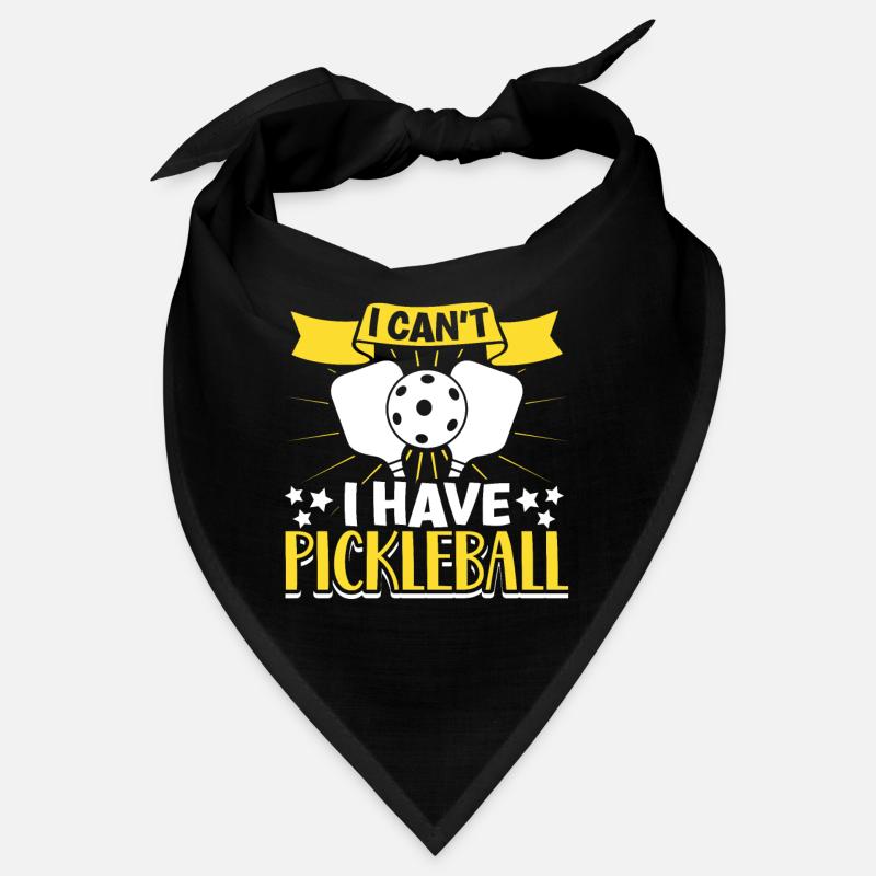 Pickleball Player Pickleball Paddle Pickleball Bandana