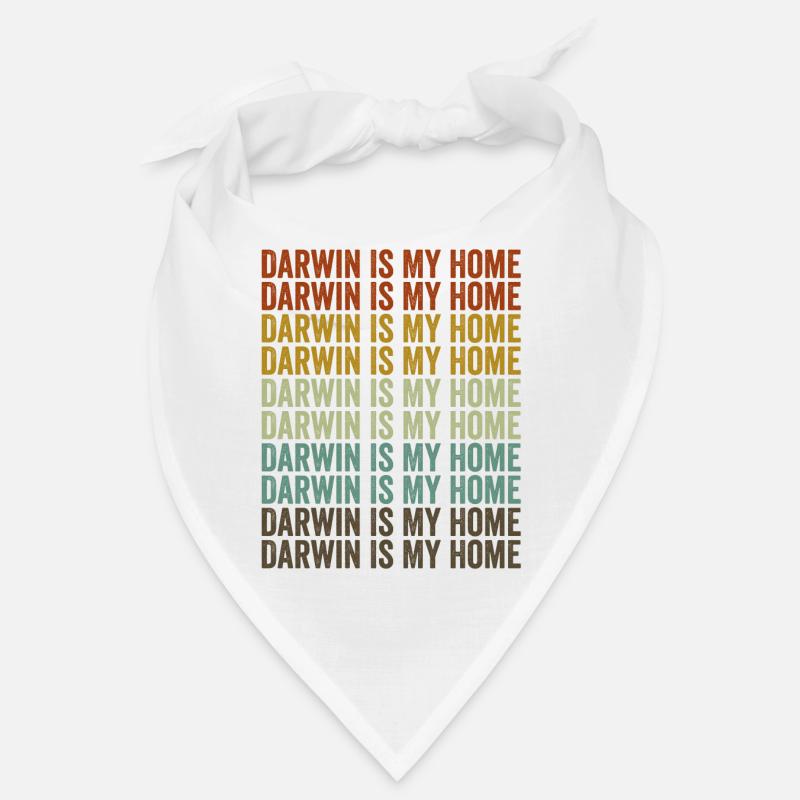 Darwin is my home Charles Darwin Evolution A Bandana