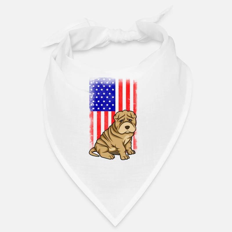 Shar Pei chinois Bandana