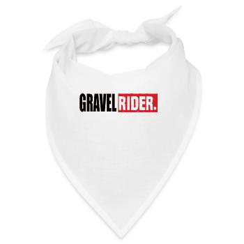 Gravel Rider - Bandana - Weiß - Vorne