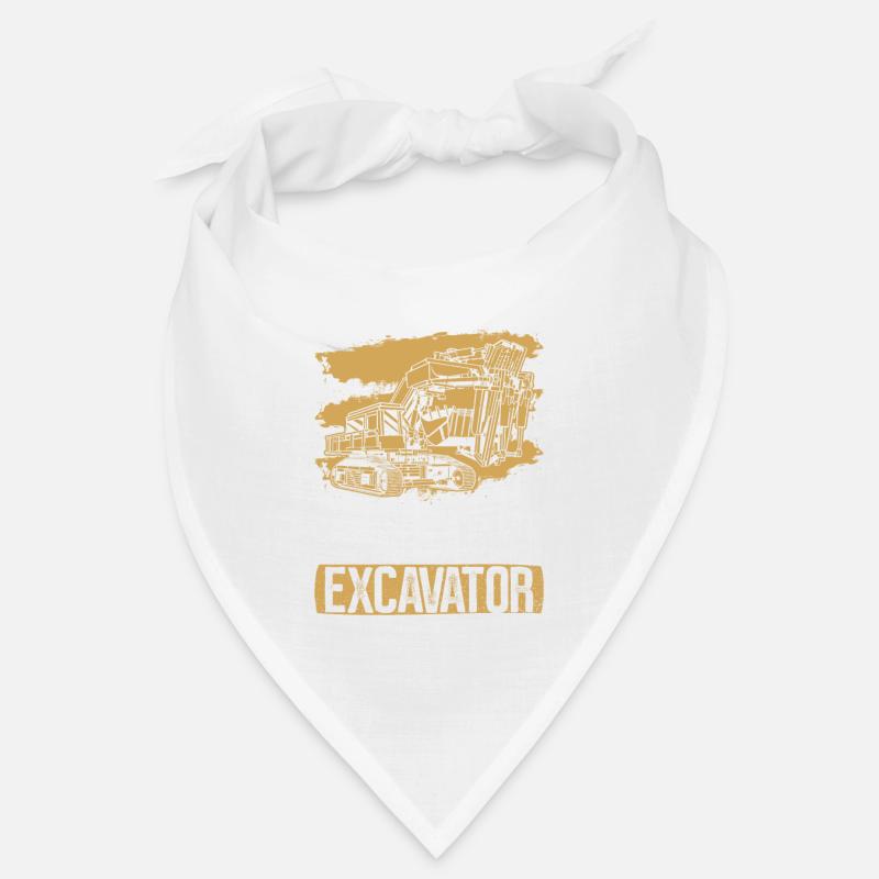 Bagger Baggern Baggerfahrer Bandana