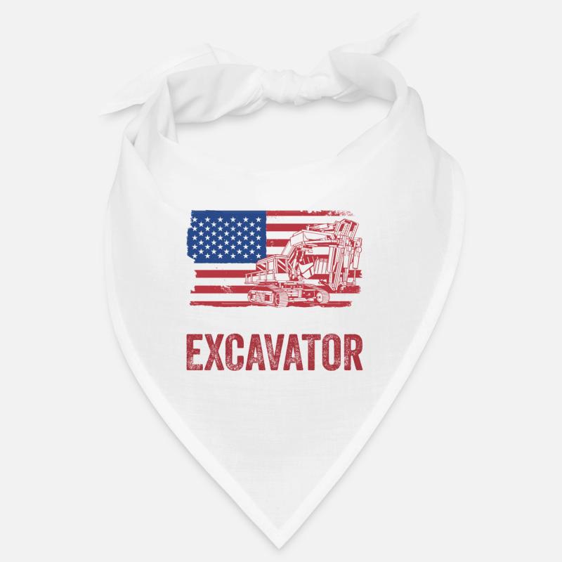 Bagger Baggerfahren Baggerfahrer Bandana