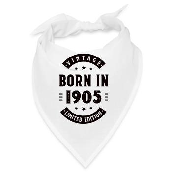 Die Legende von 1905 Geburtstag - Bandana - Weiß - Vorne