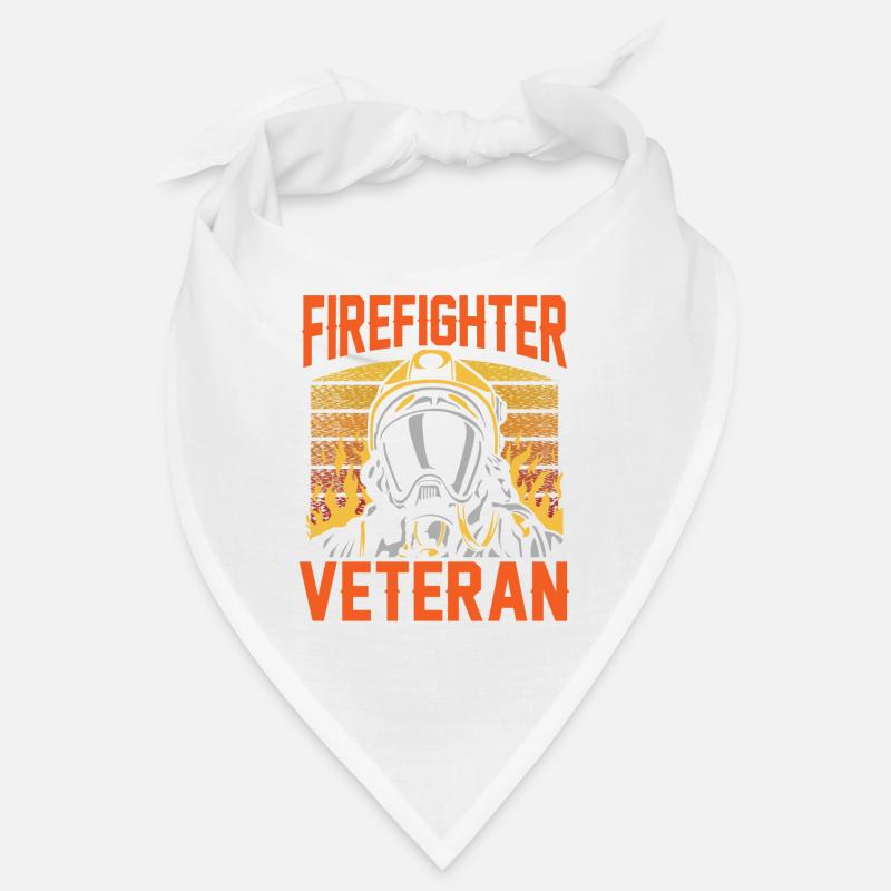 Pompier vétéran Retraite Brigade de pompiers à la retraite Bandana