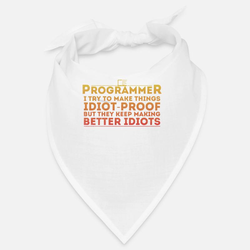 Lustiger Programmierer Humor Computer Coder Programmierung Bandana