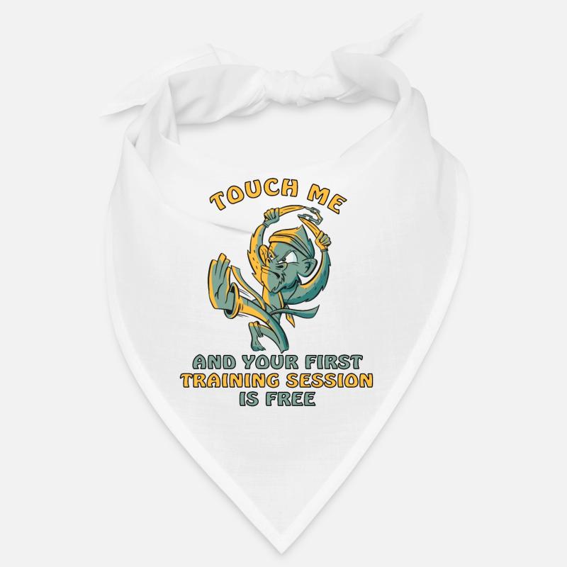 funny monkey can do martial arts Bandana