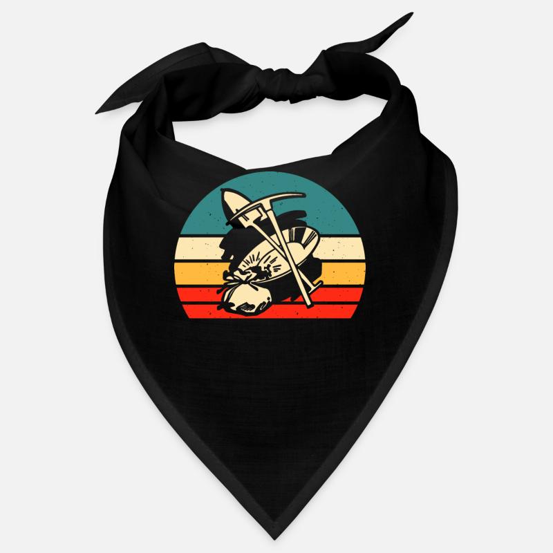 Coucher de soleil sur les mineurs d’or Bandana