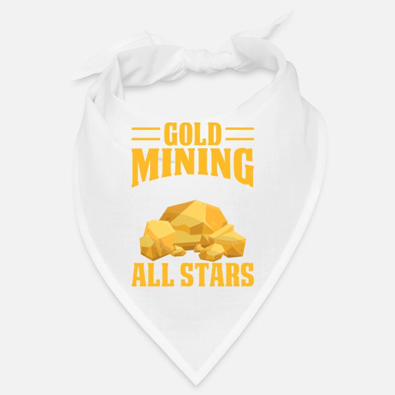 Gold Mining Bandana