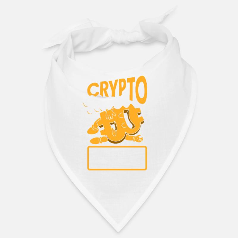 Crypto Never Sleeps Cryptocurrency BTC Bandana