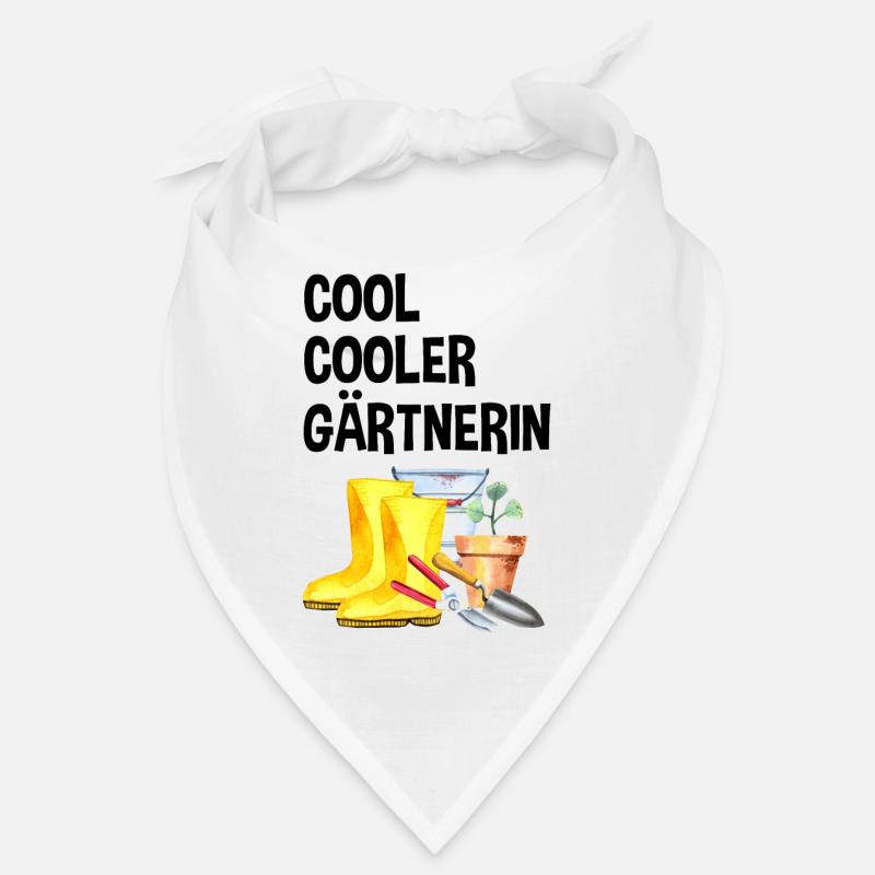 Garten Spruch Hobby Gärtnerin Geschenkidee Bandana