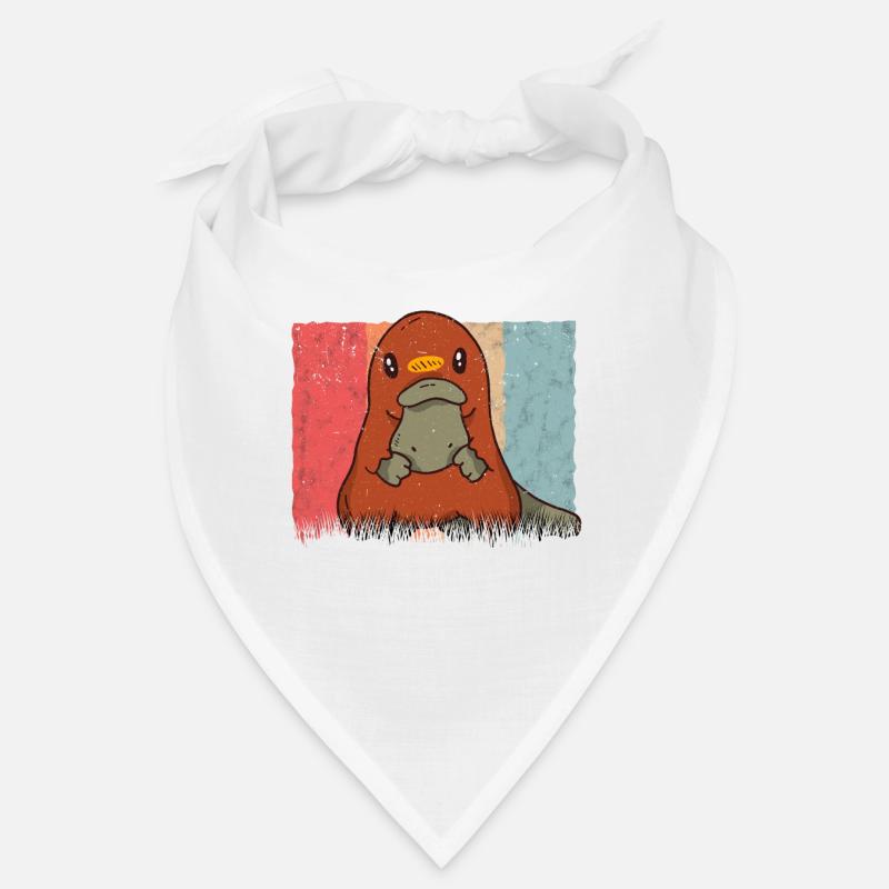 Ornithorynque Rétro Bandana