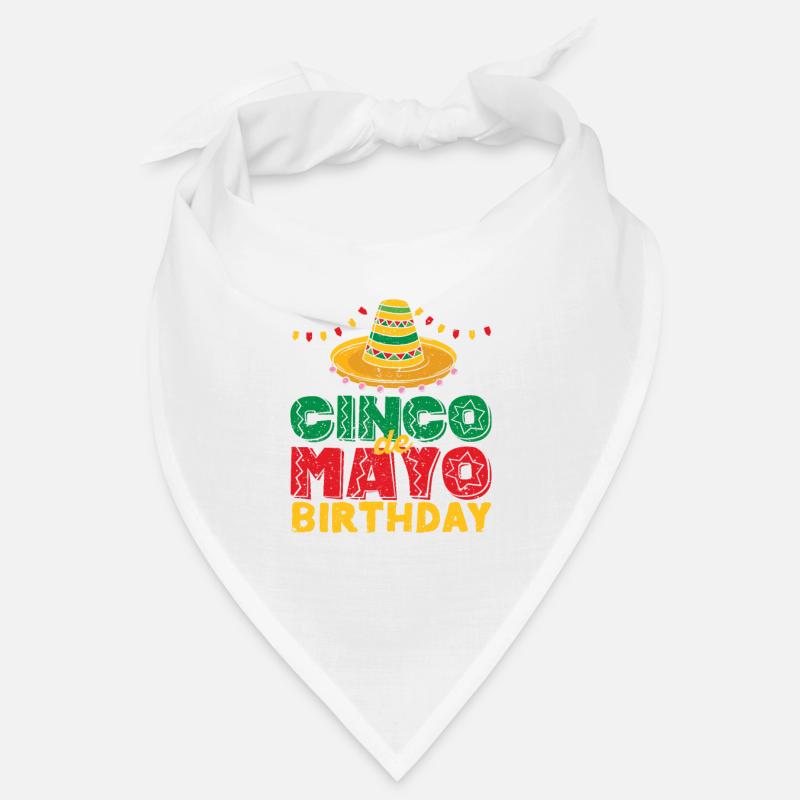 Joyeux anniversaire Cinco de Mayo à moi drôle mexicain Bandana