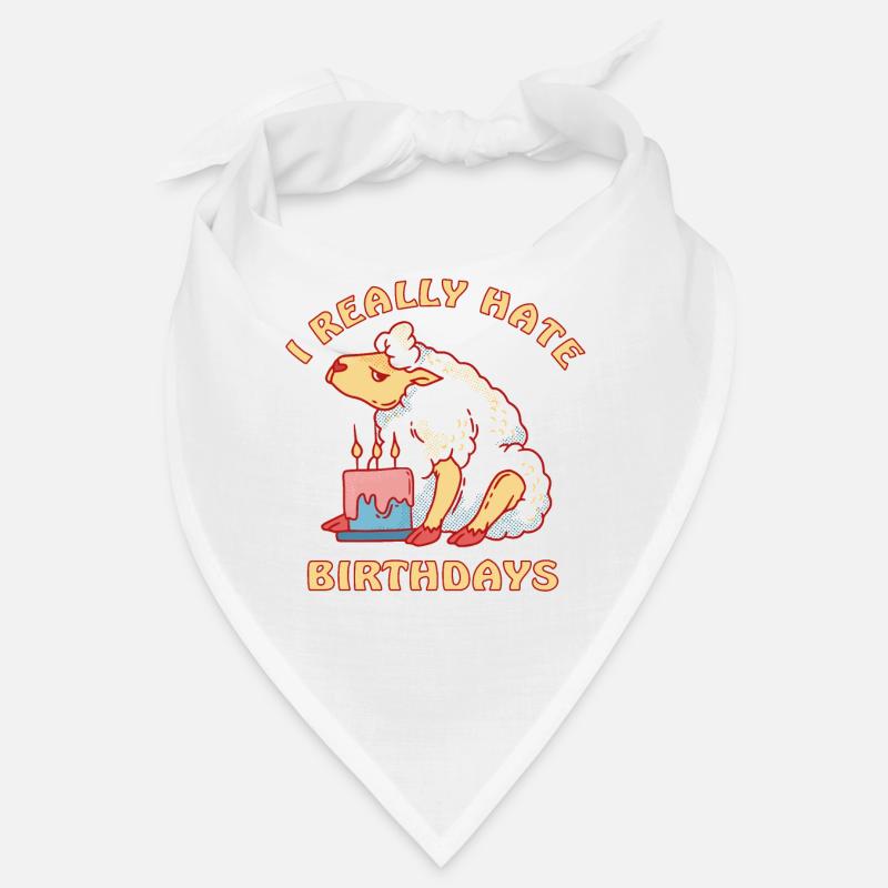 Sheep hates birthdays I hate birthdays Bandana