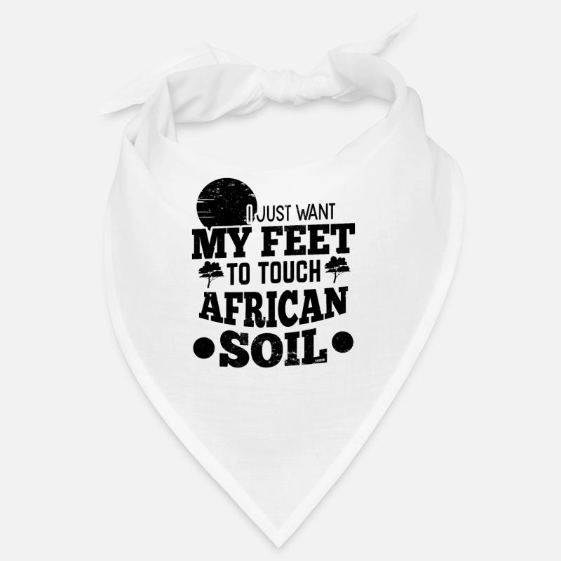 Afrikanische Erde Bandana