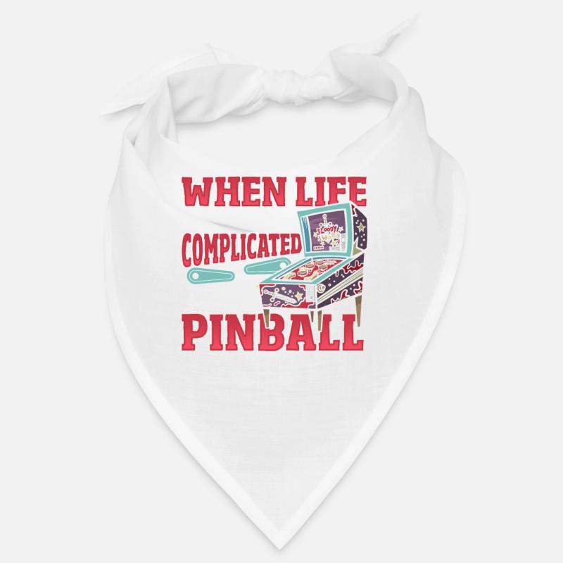 When Life Gets Too Complicated Play Pinball Bandana