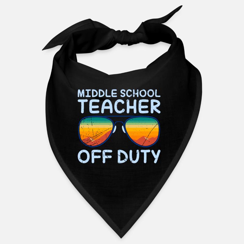Professeur de classe de collège en congé Professeur de vacances Bandana