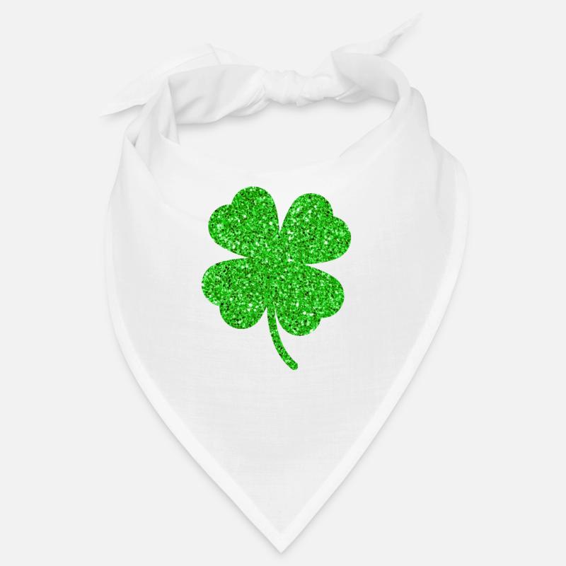 Fête de la Saint-Patrick du trèfle irlandais Bandana