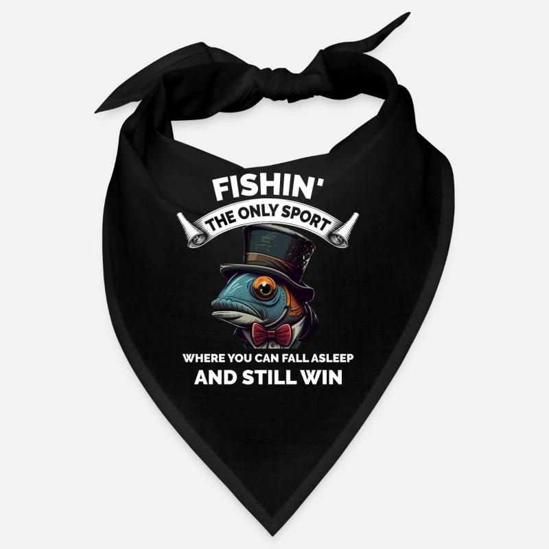 Pêche rétro drôle Bandana