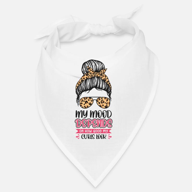 Mon humeur dépend de la beauté de mes boucles. Bandana