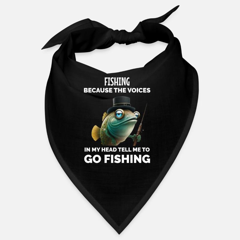 Pêche rétro drôle Bandana