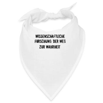 Wissenschaft - Wissenschaftliche Forschung: Der - Bandana - Weiß - Vorne