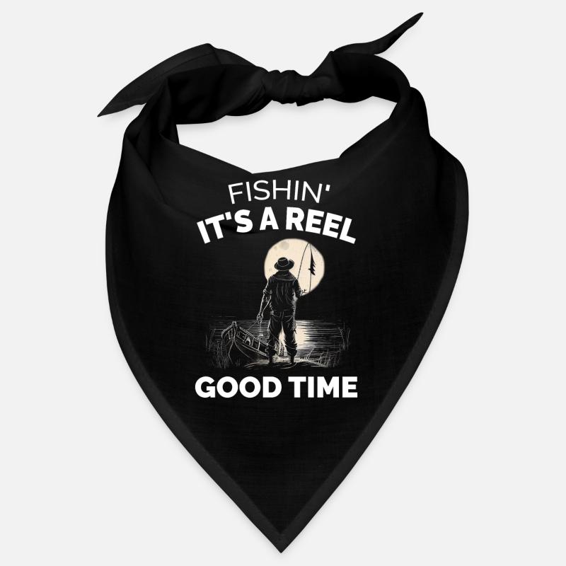 Fishin Its a Reel Good Time Bandana