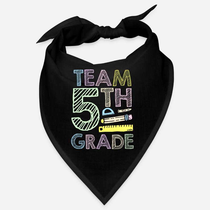 Équipe 5 Grade Fifth Fifth Grader School Bandana