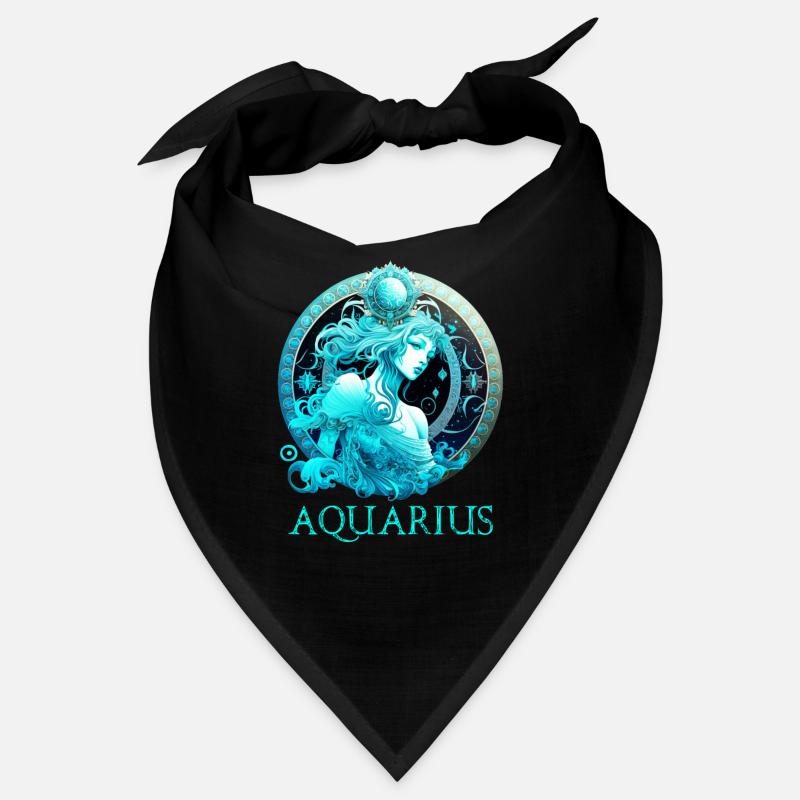 Embrace Your Aquarius Identity: Aquarius Pride Zod Bandana