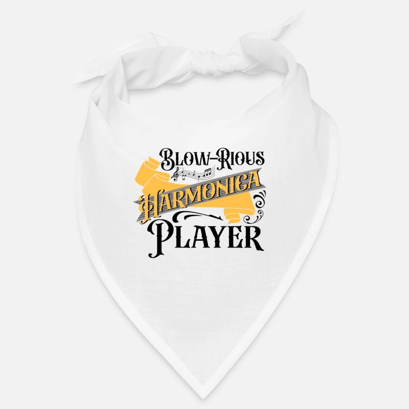 Harmonica Is A Human Right Harmonicist Mouth harp Bandana