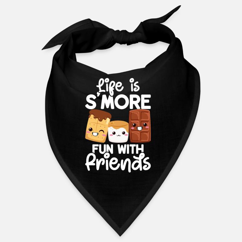 Marshmallow S'more Bandana