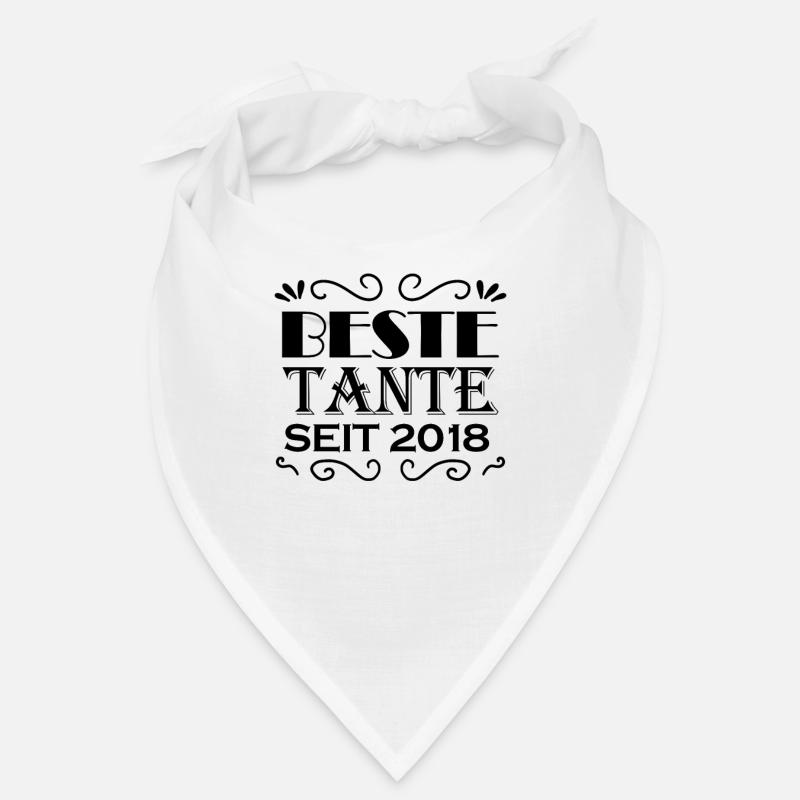 Beste Tante seit 2018 - Tante Geschenkidee Bandana