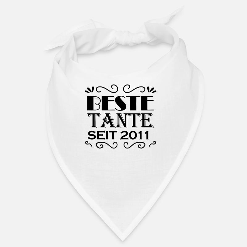 Beste Tante seit 2011 - Tante Geschenkidee Bandana