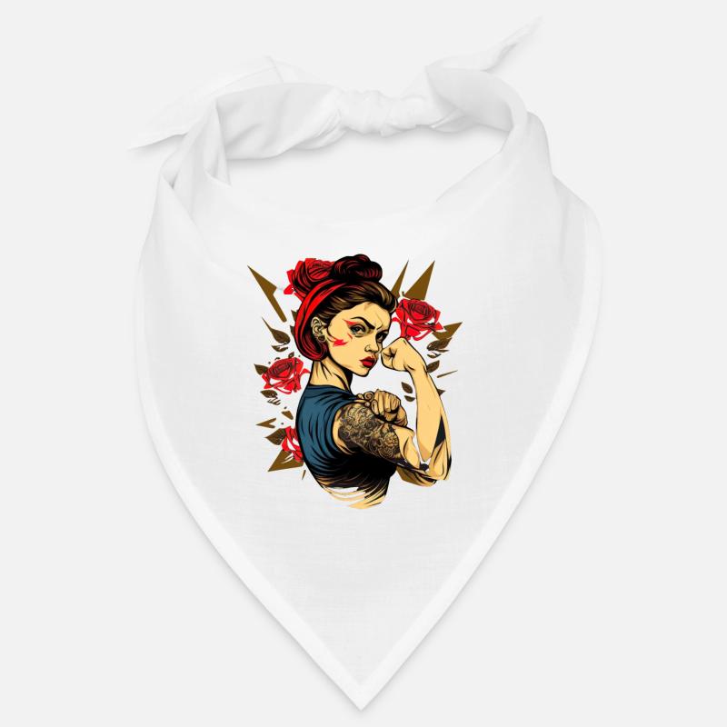 Starke Frau Mutter Rosen Muttertagsgeschenk Bandana