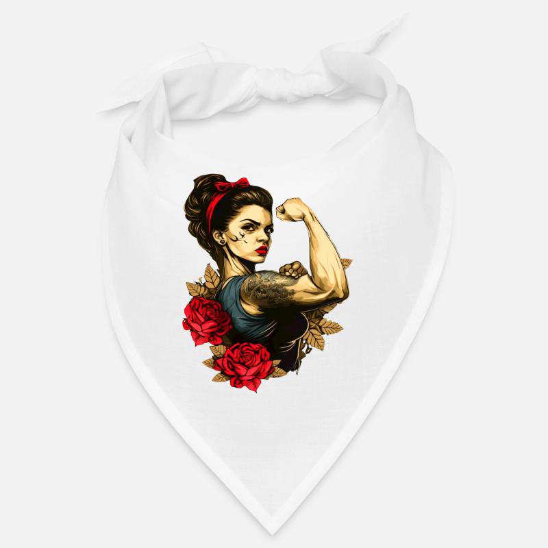 Starke Frau Mutter Rosen Muttertagsgeschenk Bandana