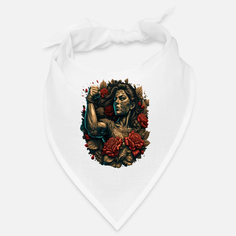 Starke Frau Mutter Rosen Muttertagsgeschenk Bandana