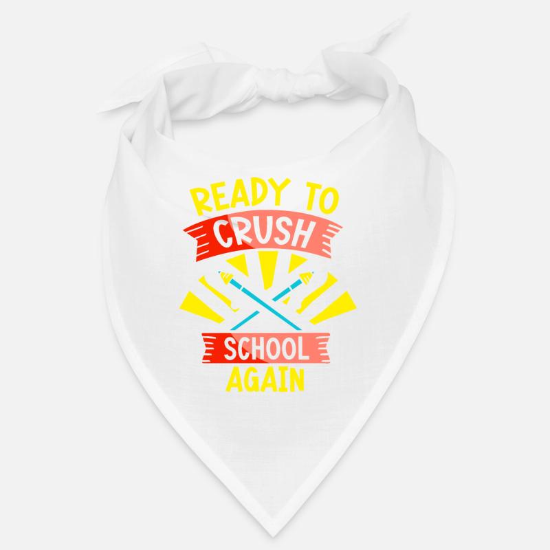 Bereit Die Schule Wieder Zu Erobern Schulstart Bandana