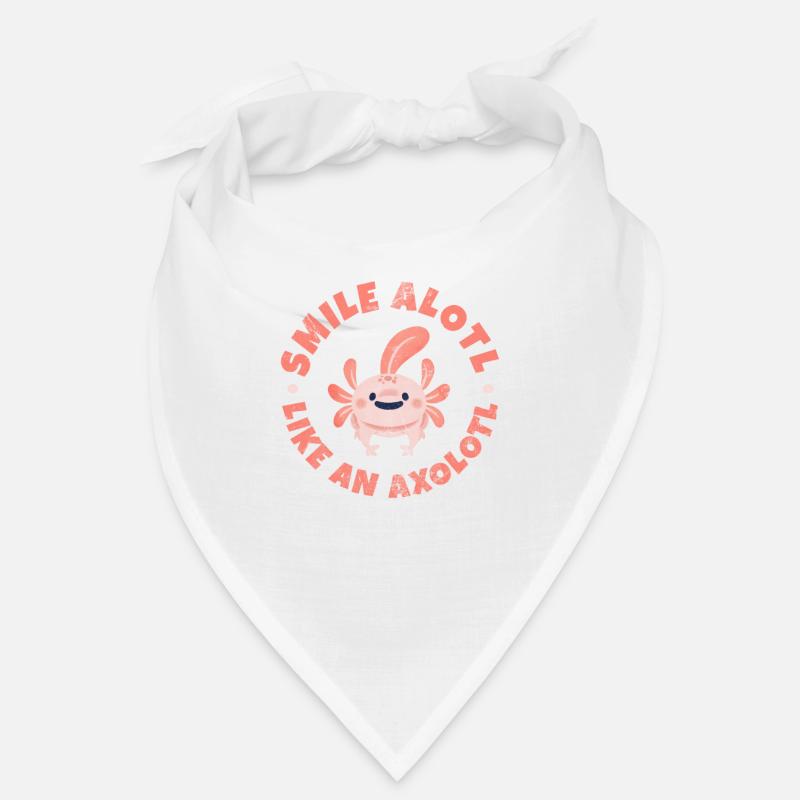 Axolotl Wassertier Wasser Geschenk Bandana