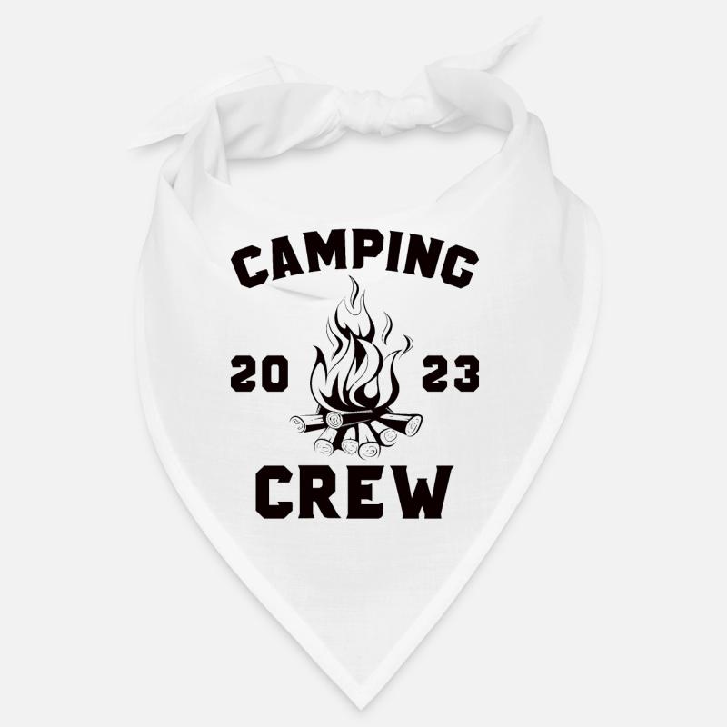 Équipe de camping 2023 Camping Fire Nature (Garantie du prix le plus bas) Bandana