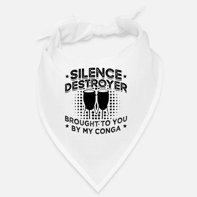Silence Destroyer a amené un joueur de conga de percussion Bandana