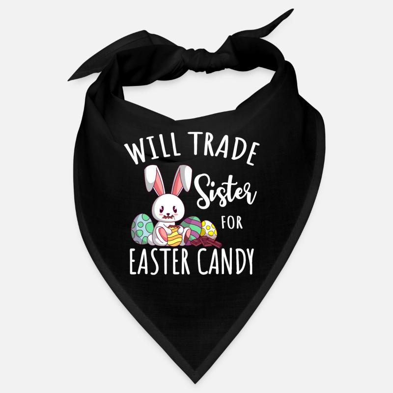 Trade Sister for Candy Easter Easter Bandana