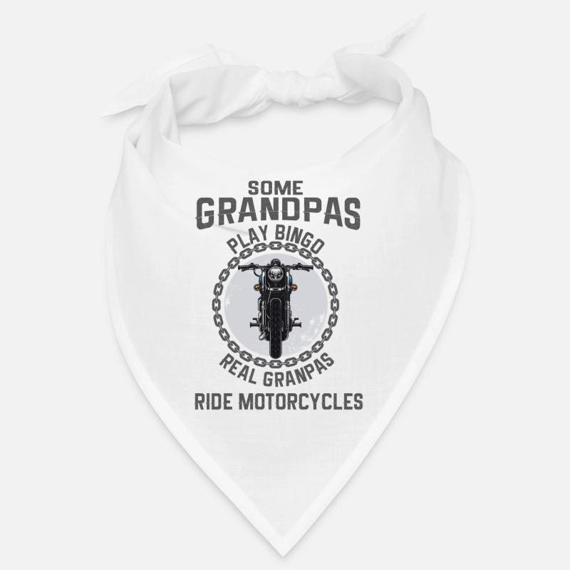 Lustiges Motorrad Geschenk Biker Spruch Bandana