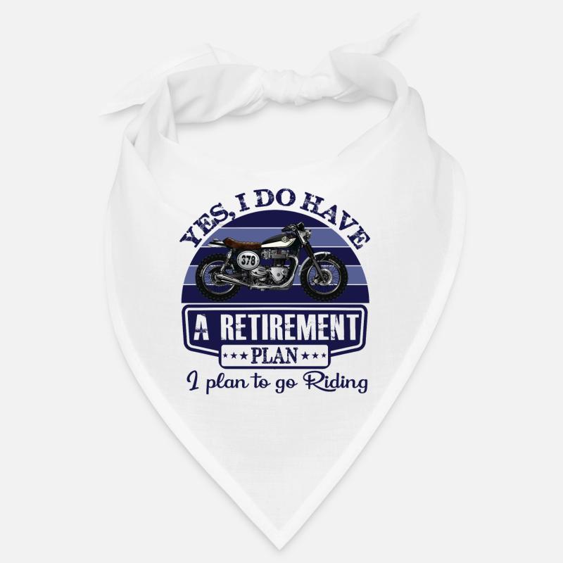 Lustiges Motorrad Geschenk Biker Spruch Bandana