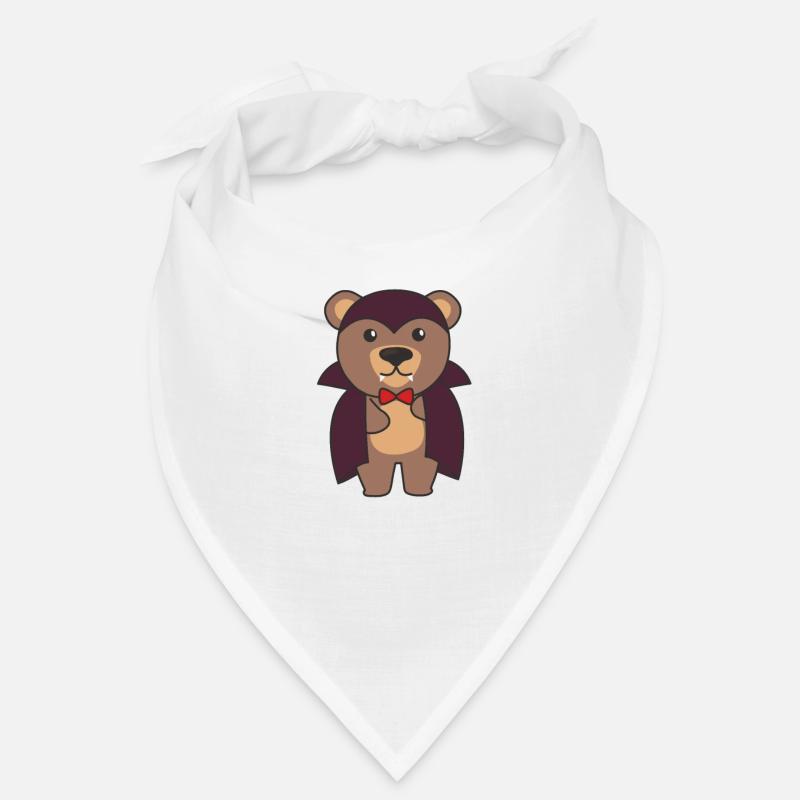 Bear Halloween Cute Devil Kids Vampire Costume Bandana